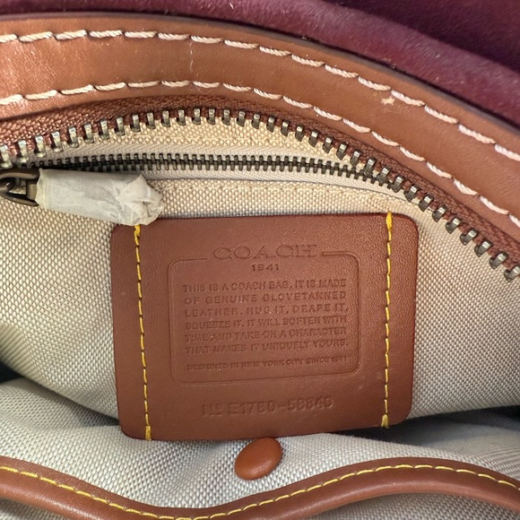 Coach rogue 25 tea rose tote w/wallet - Picture 14 of 14